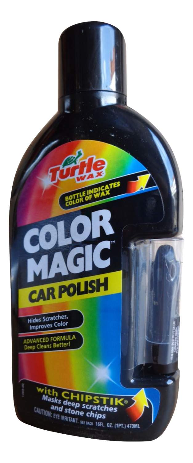 Полироль с восковым карандашом Turtle Wax Color Magic Black 20074660113749  0,473 л – купить в Москве, цены в интернет-магазинах на Мегамаркет