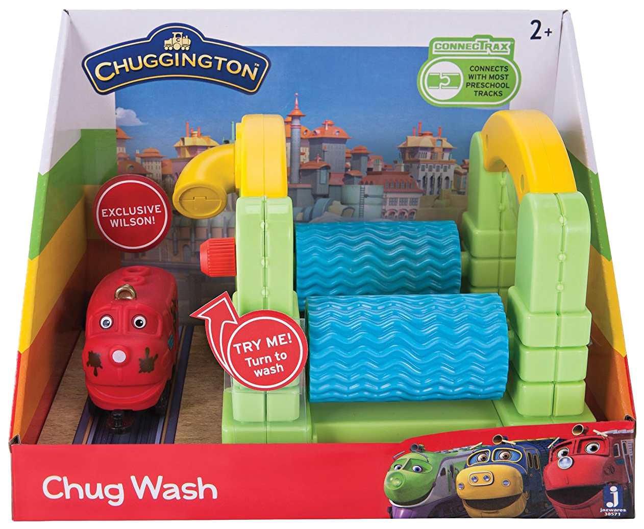 Игровой набор Chuggington Мойка 38571 – купить в Москве, цены в  интернет-магазинах на Мегамаркет