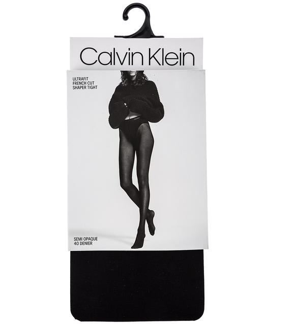 Колготки женские Calvin Klein Jeans ECX574-000 черные L - купить в Москве,  цены на Мегамаркет
