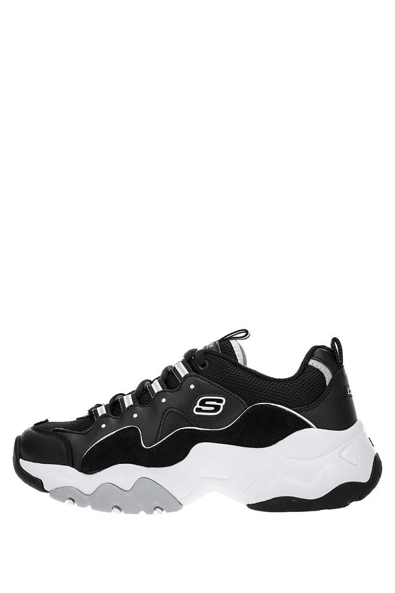 Skechers d lites hot sale 3 mens black