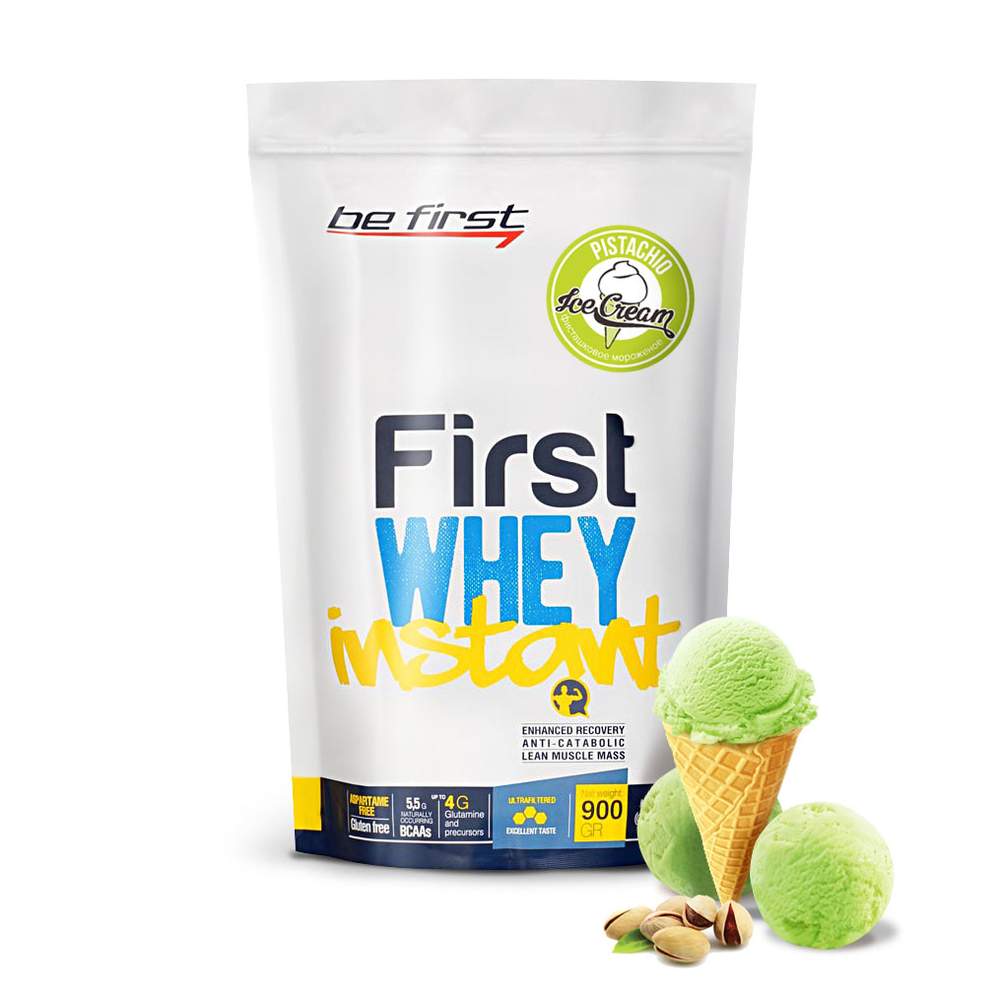 Протеин Be First Whey Instant, 900 г, pistachio ice-cream - отзывы  покупателей на Мегамаркет | 100024182072