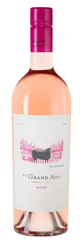 Вино Ле Гран Нуар Розе. Вино Grand Noir Rose. Вино Ле Гран Нуар Розе роз. Сух. 12,5% 0,75л. Вино Ле Гран Нуар Розе роз сух.