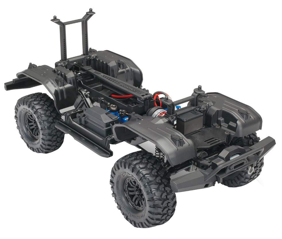 Радиоуправляемая машинка TRAXXAS TRX 4 1/10 4WD Crawler KIT – купить в  Москве, цены в интернет-магазинах на Мегамаркет