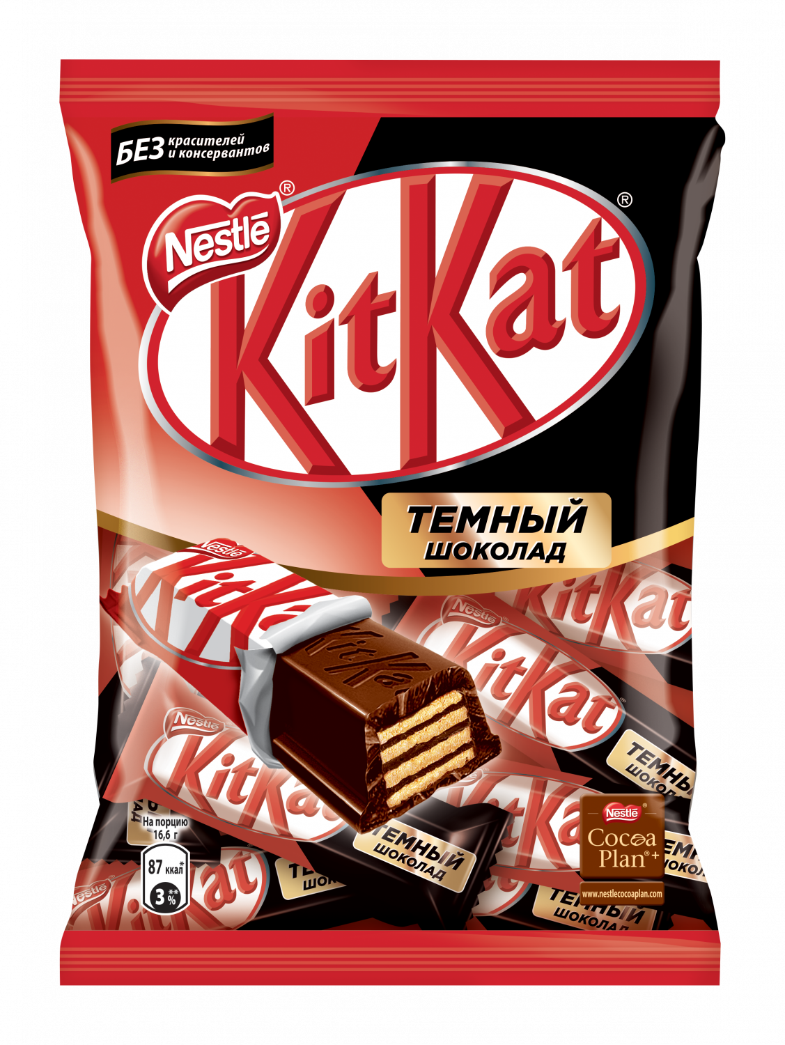 Купить шоколад Nestle kit kat mini dark темный с хрустящей вафлей 185 г,  цены на Мегамаркет | Артикул: 100023890676