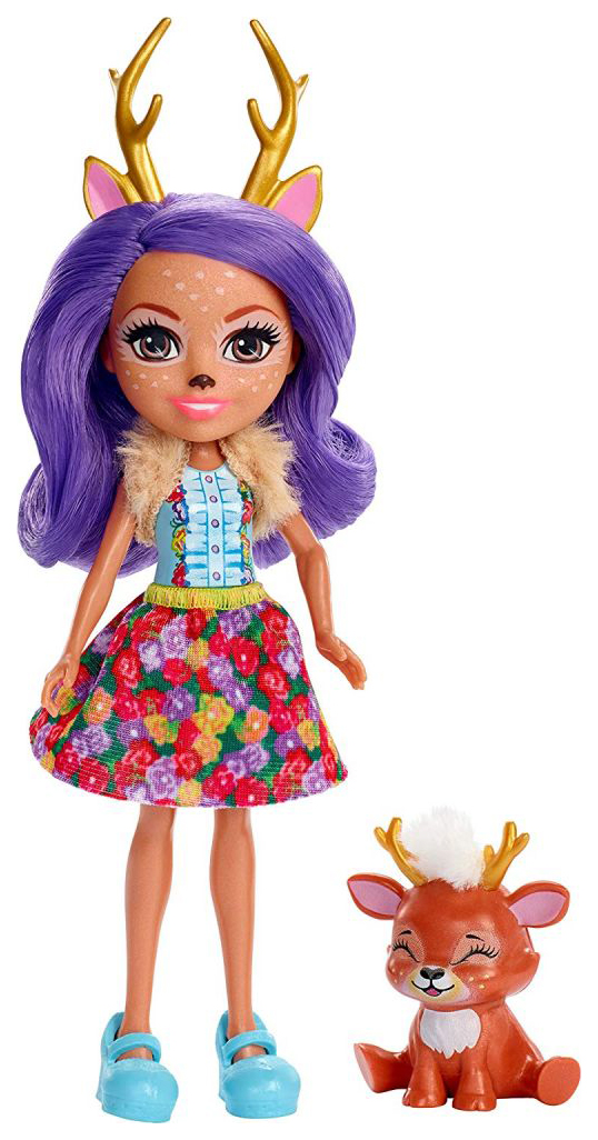 Отзывы о кукла Enchantimals Mattel с питомцем Данесса Оления - отзывыпокупателей на Мегамаркет