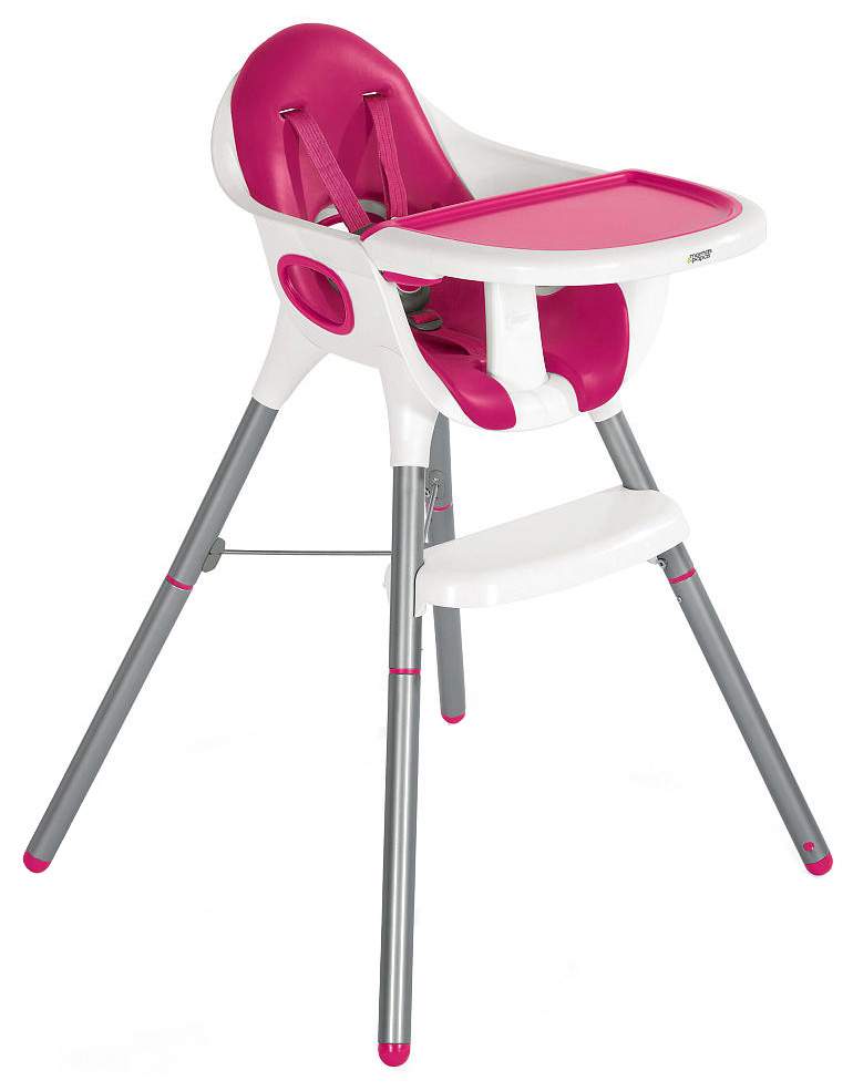 Pink high hot sale chair