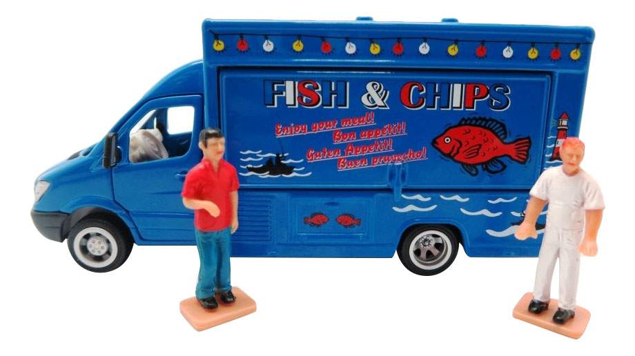 Коллекционная модель Mercedes Sprinter Магазин-фургон Fish &amp