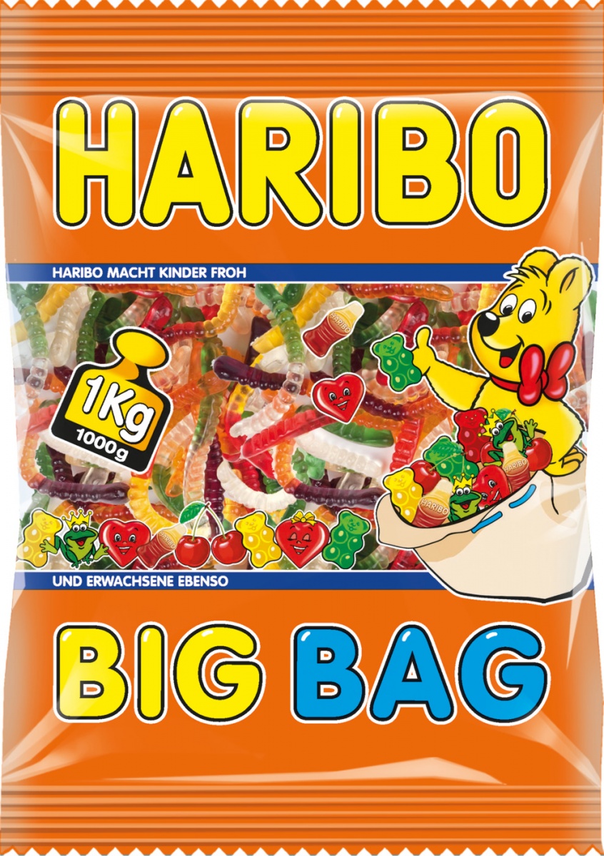 Купить haribo Червячки Вуммис жевательный мармелад 1 кг, цены на Мегамаркет  | Артикул: 600000957079