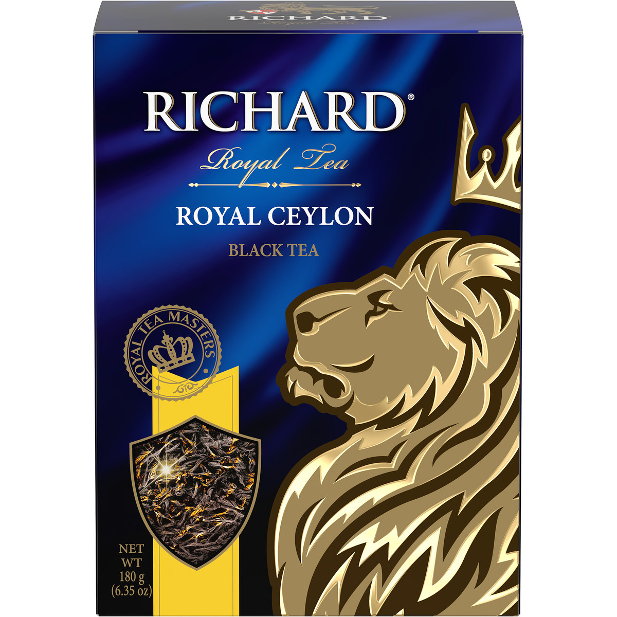 Купить чай Richard Royal Ceylon черный 180г, цены на Мегамаркет ...