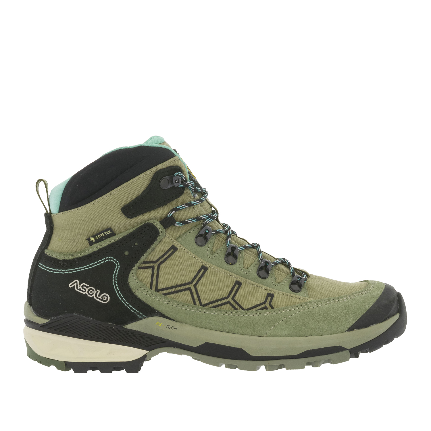 Asolo Falcon Evo Gv Ml weeds aqua green 6 UK