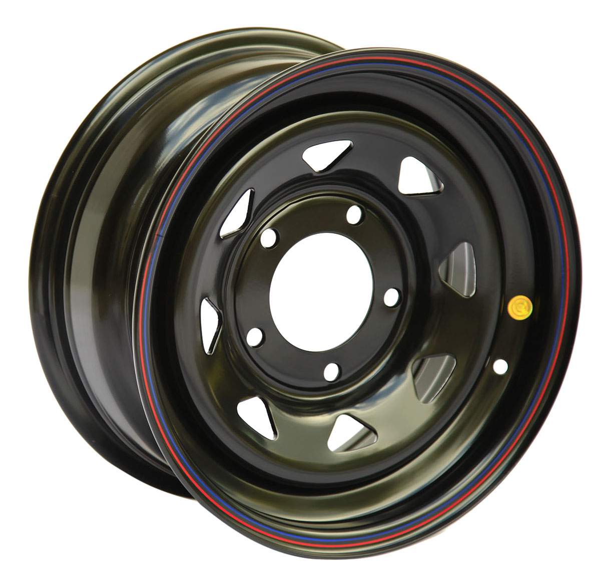 Купить колесный диск OFF-ROAD Wheels R15 7J PCD5x139.7 ET25 D98  (1570-539985BL+25A17), цены на Мегамаркет | Артикул: 100022739181