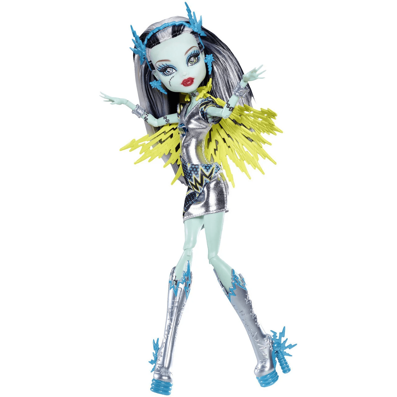 Купить кукла Monster High Фрэнки Штейн - Супергерои BBR88, цены на  Мегамаркет