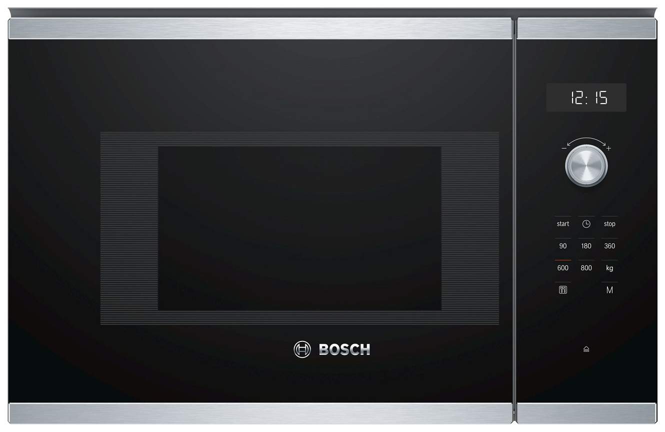 Встраиваемая микроволновая печь Bosch Serie 6 BFL524MS0 Black/Silver .