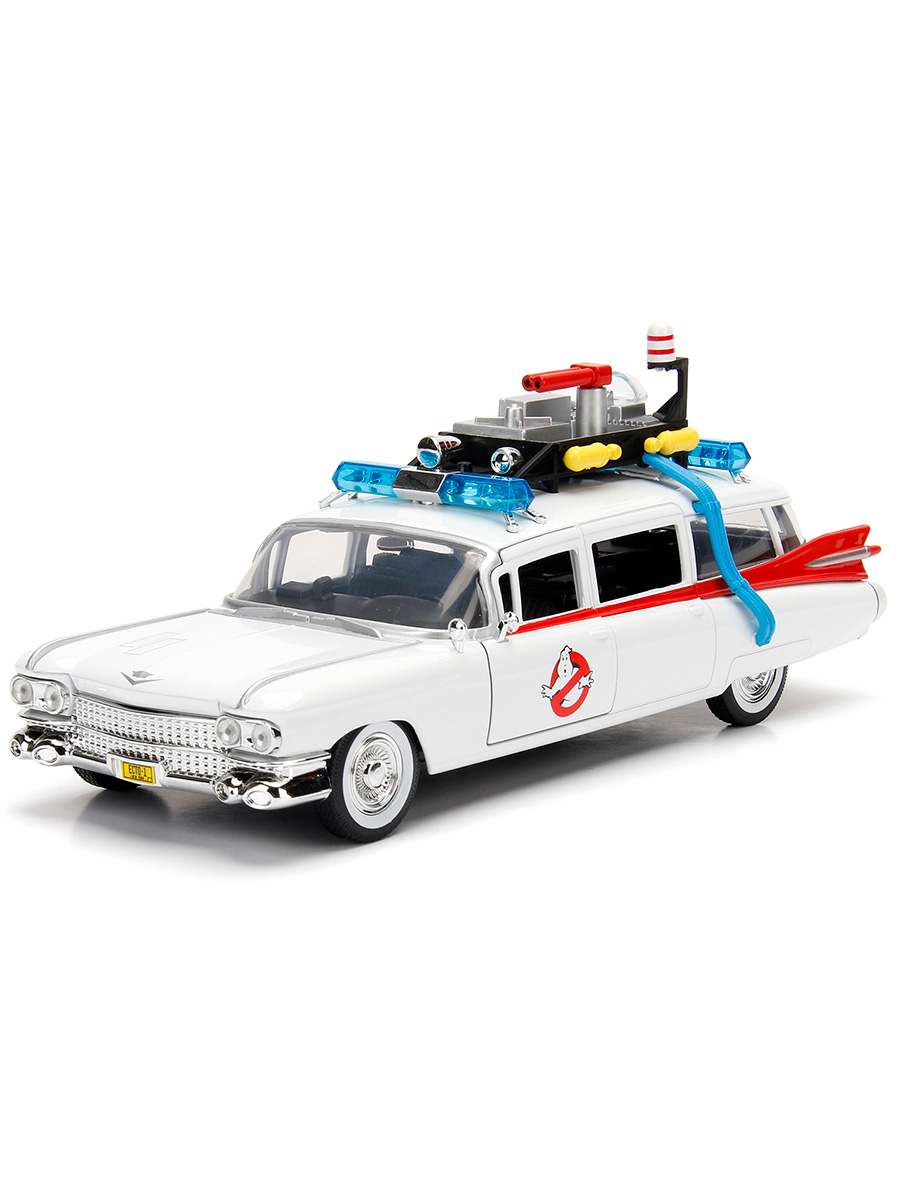 Машинка Jada Toys автомобиль ECTO 1 Охотники за привидениями Ghostbusters 1  к 24 23,5 см – купить в Москве, цены в интернет-магазинах на Мегамаркет