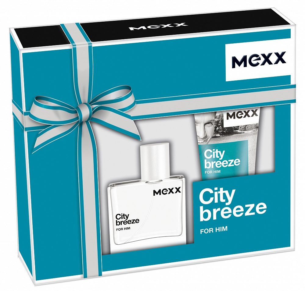 Mexx City Breeze for him 30 мл. Mexx City Breeze набор. Mexx City Breeze men 30ml EDT. Mexx парфюмерный набор.