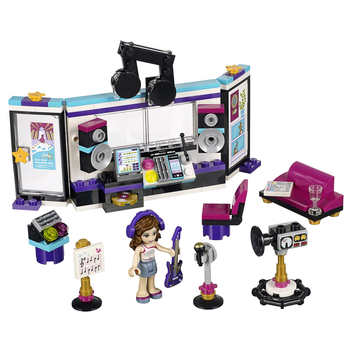 Купить конструктор LEGO Friends Поп звезда: студия звукозаписи (41103),  цены на Мегамаркет | Артикул: 100000075585