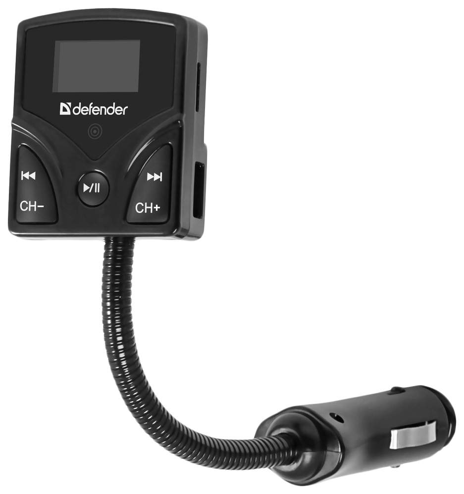 FM трансмиттер Defender RT-feet MP3 USB SD MMC Пульт ДУ - отзывы  покупателей на Мегамаркет