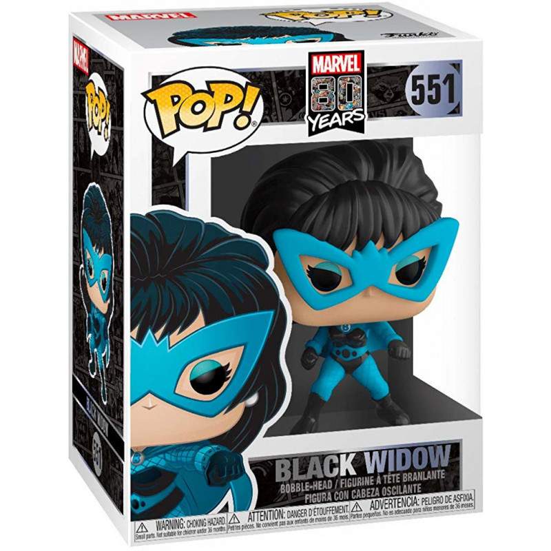 funko pop marvel 80 years black widow