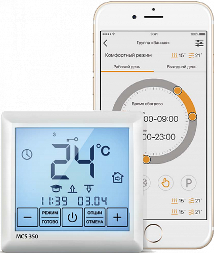 Mcs 350 терморегулятор для теплого пола