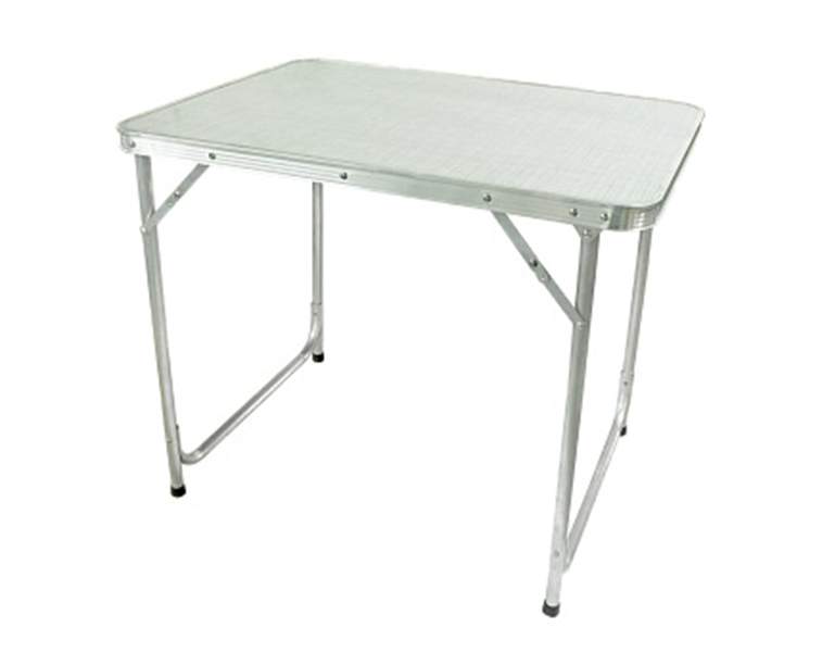 white camping table