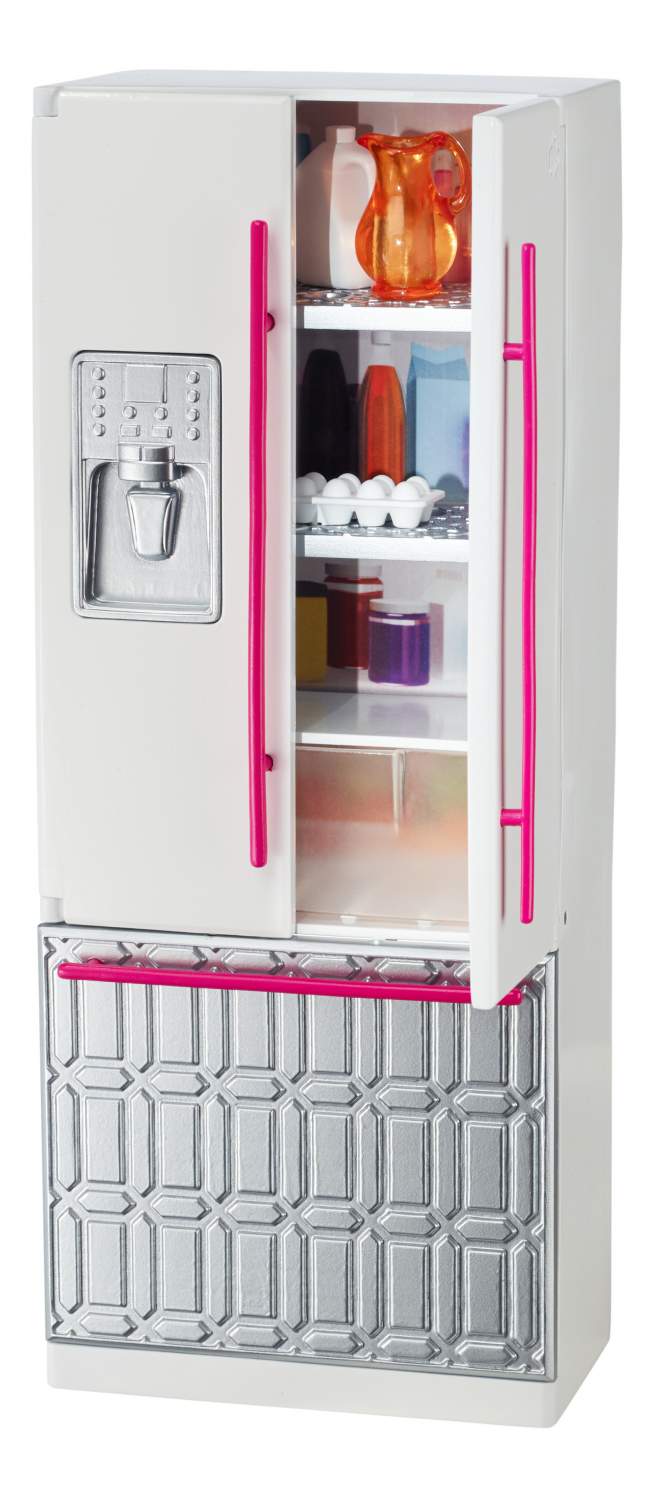 Наборы мебели Barbie DXR91 DXR94 Fridge Fun Set With Food - отзывы  покупателей на Мегамаркет