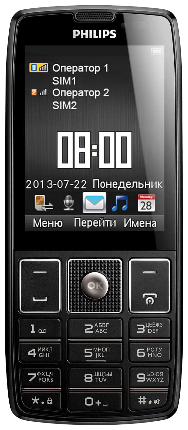 Мобильный телефон Philips Xenium E5500 Black, купить в Москве, цены в  интернет-магазинах на Мегамаркет