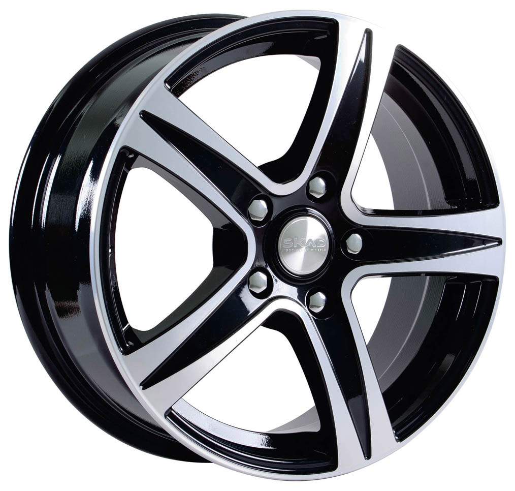 Колесный диск SKAD Sakura R16 6.5J PCD5x114.3 ET45 D60.1 (1481605) литой  алмаз черный - купить в Москве, цены на Мегамаркет | 100022712788