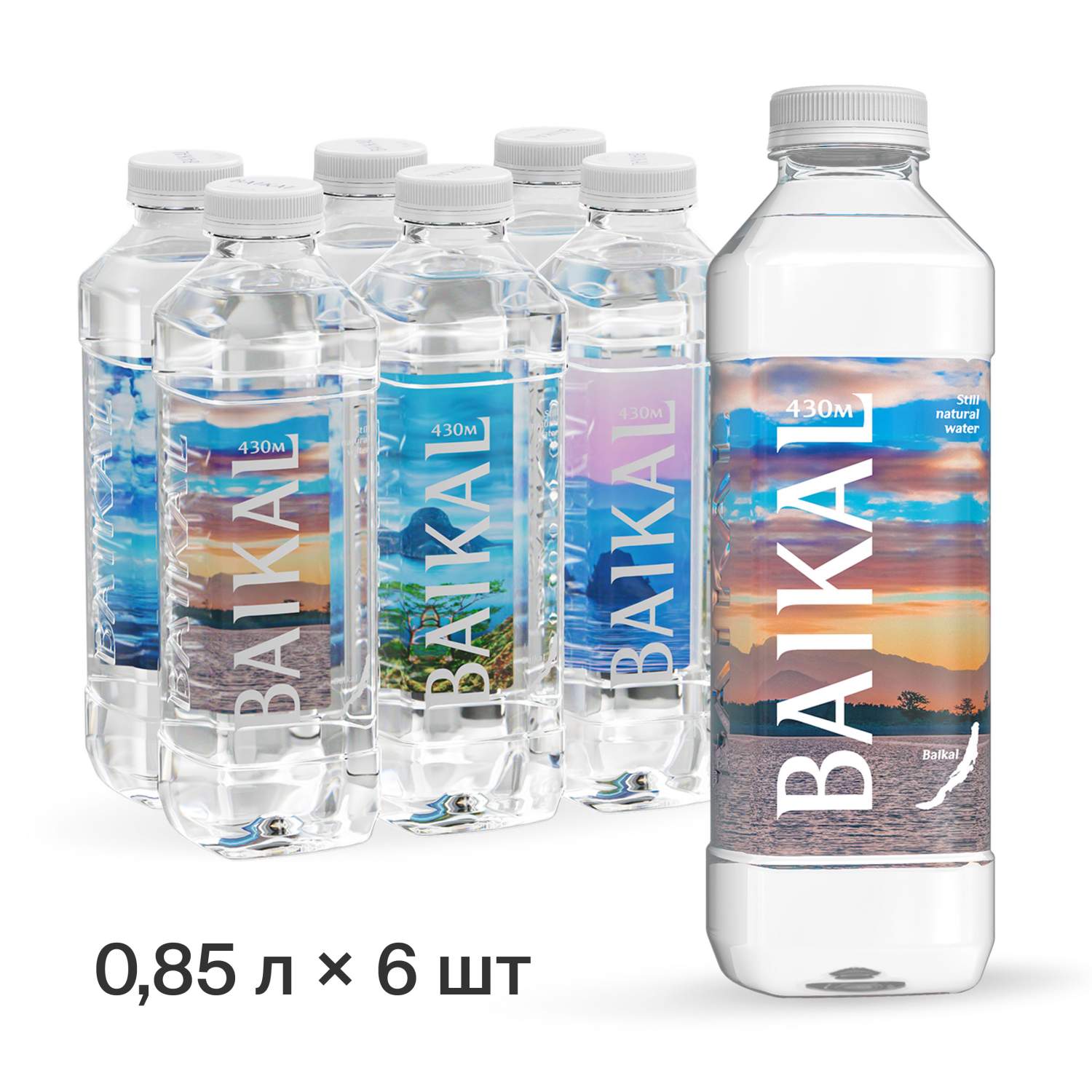Негазированная вода BAIKAL430 - купить в Москве - Мегамаркет
