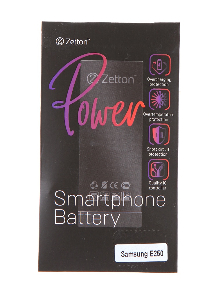 Аккумулятор Zetton для Samsung Galaxy E250 800mAh ZTBATAB463446BU, купить в  Москве, цены в интернет-магазинах на Мегамаркет