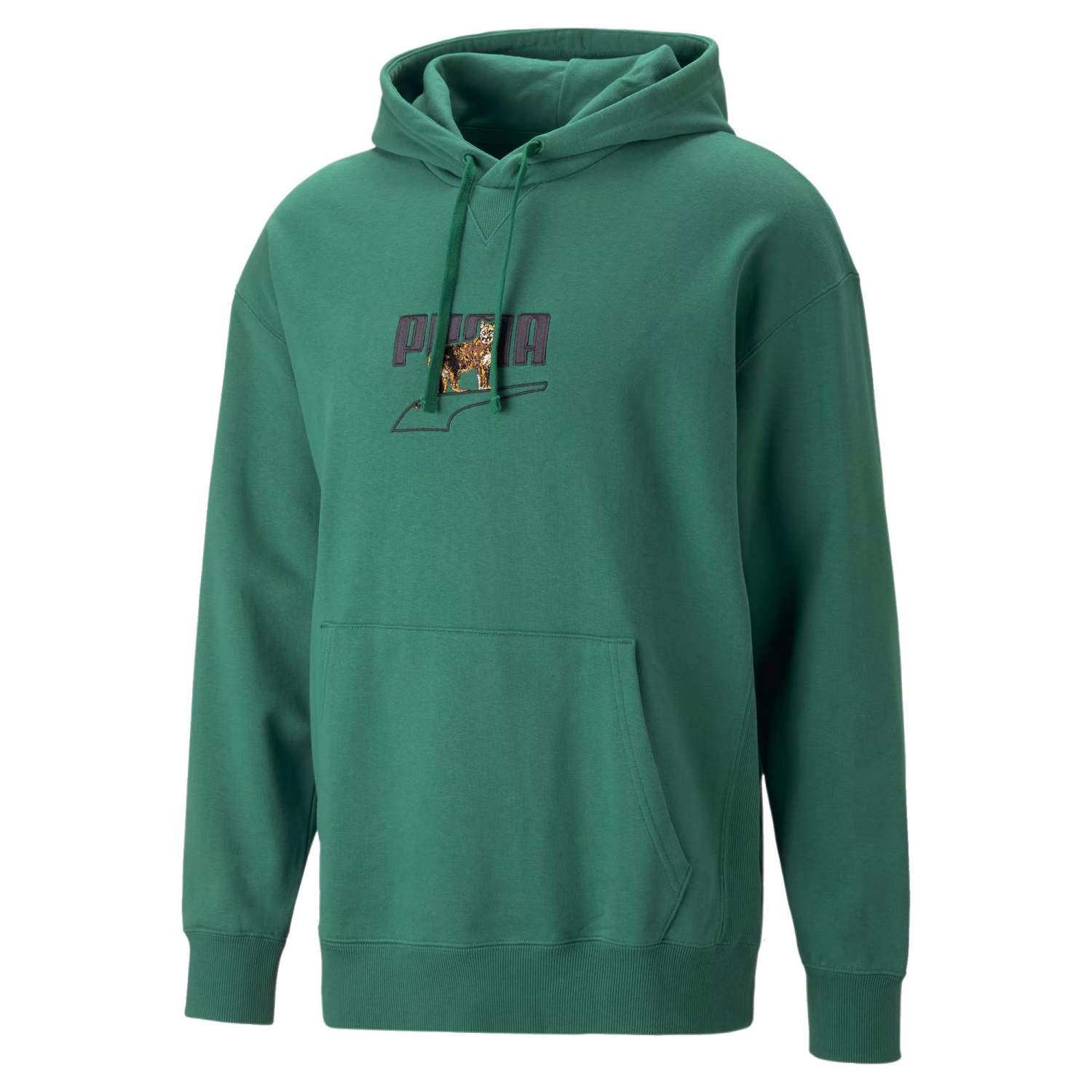 Худи мужское PUMA DOWNTOWN Graphic Hoodie зеленое M - купить в Москве, цены  на Мегамаркет | 100060005399
