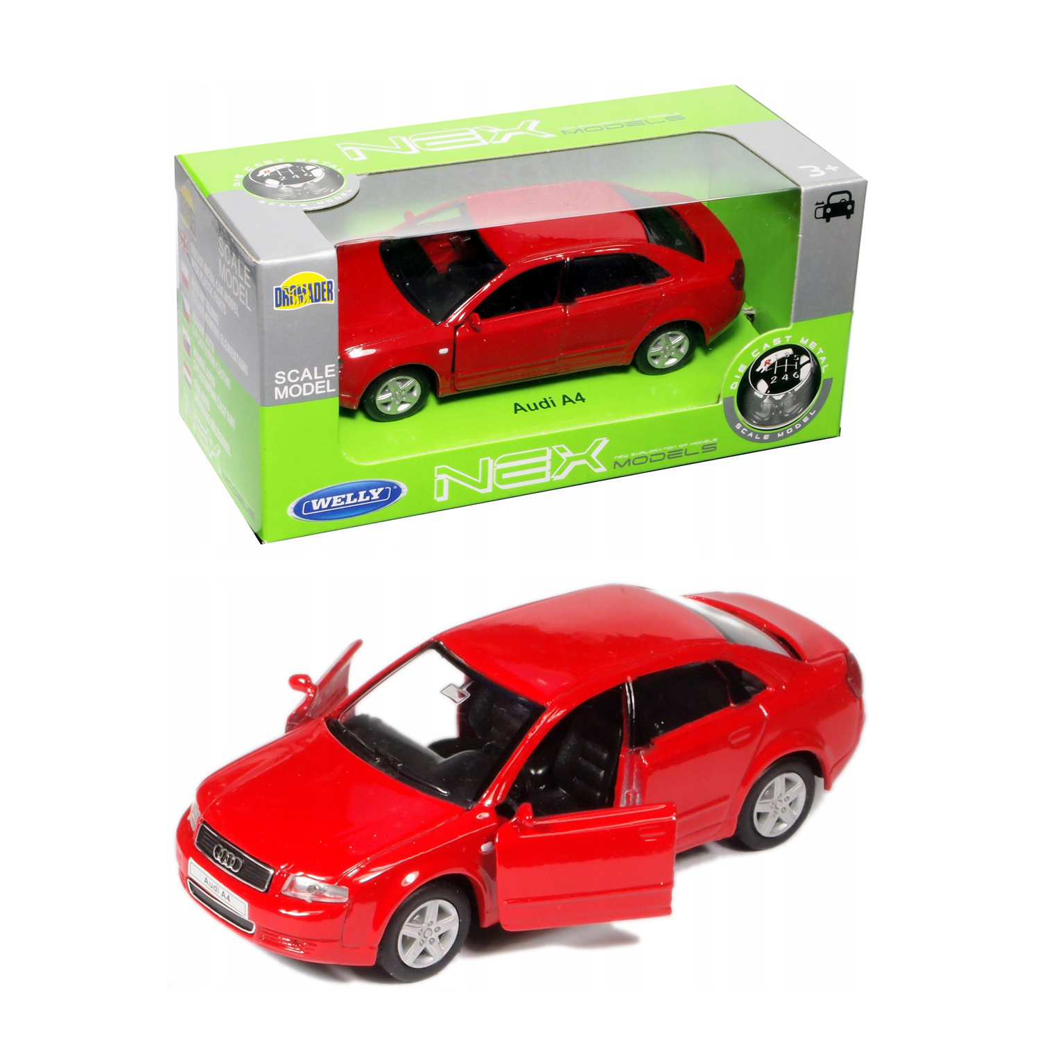 Welly 42318 Велли Модель машины 1:34-39 AUDI A4 – купить в Москве, цены в  интернет-магазинах на Мегамаркет