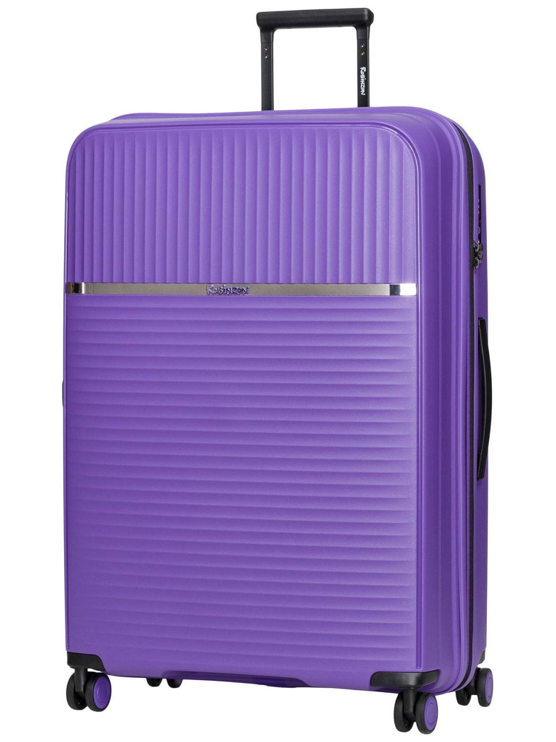Чемодан унисекс Robinzon Madeira Space blooming lilac, 76x51x32 см