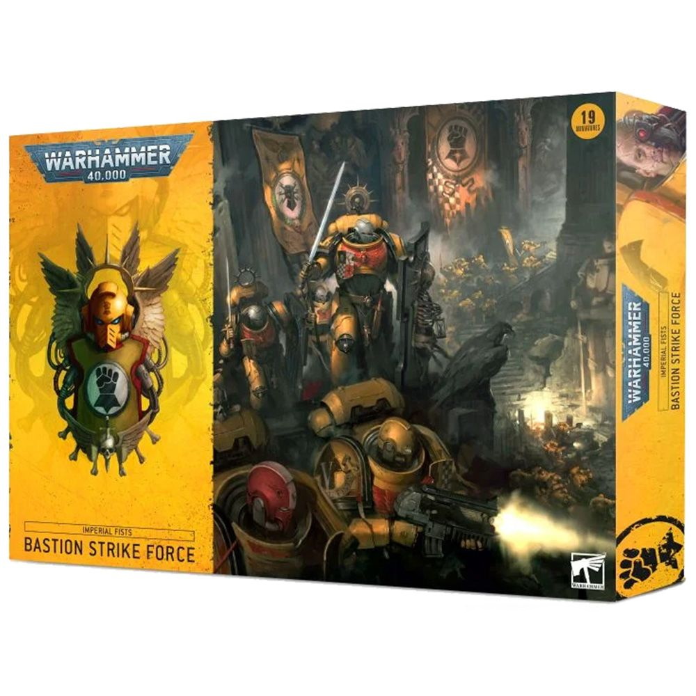 Миниатюры для игры Games Workshop Warhammer 40000 Imperial Fists Bastion  Strike Force – купить в Москве, цены в интернет-магазинах на Мегамаркет