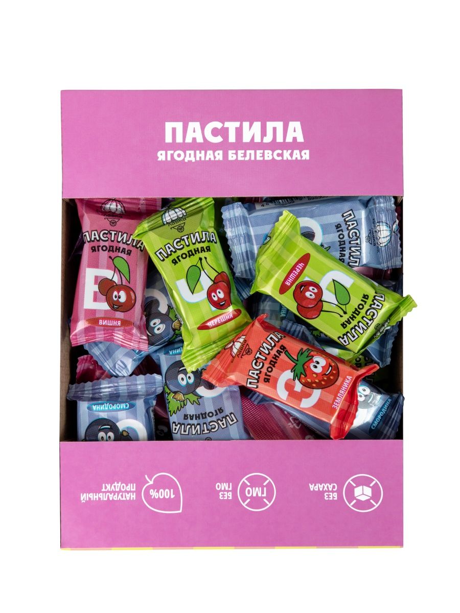 Пастила Белевская лавка Ягодное ассорти без сахара, 0,8 кг – купить в  Москве, цены в интернет-магазинах на Мегамаркет