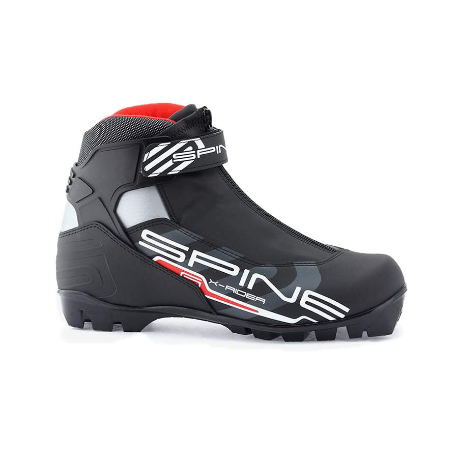 Ботинки для беговых лыж Spine X-Rider NNN 2020, black, 42 - купить вМоскве, цены на Мегамаркет