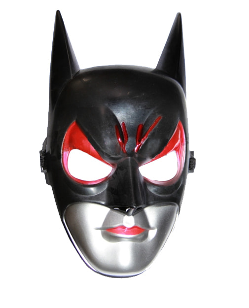 Как сделать маску Бэтмена из цветной бумаги своими руками поэтапно