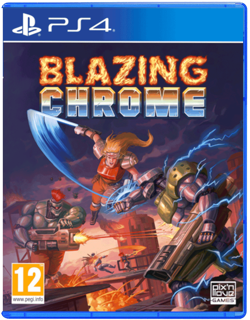 Игра Blazing Chrome (PlayStation 4, русские субтитры) – купить в Москве,  цены в интернет-магазинах на Мегамаркет