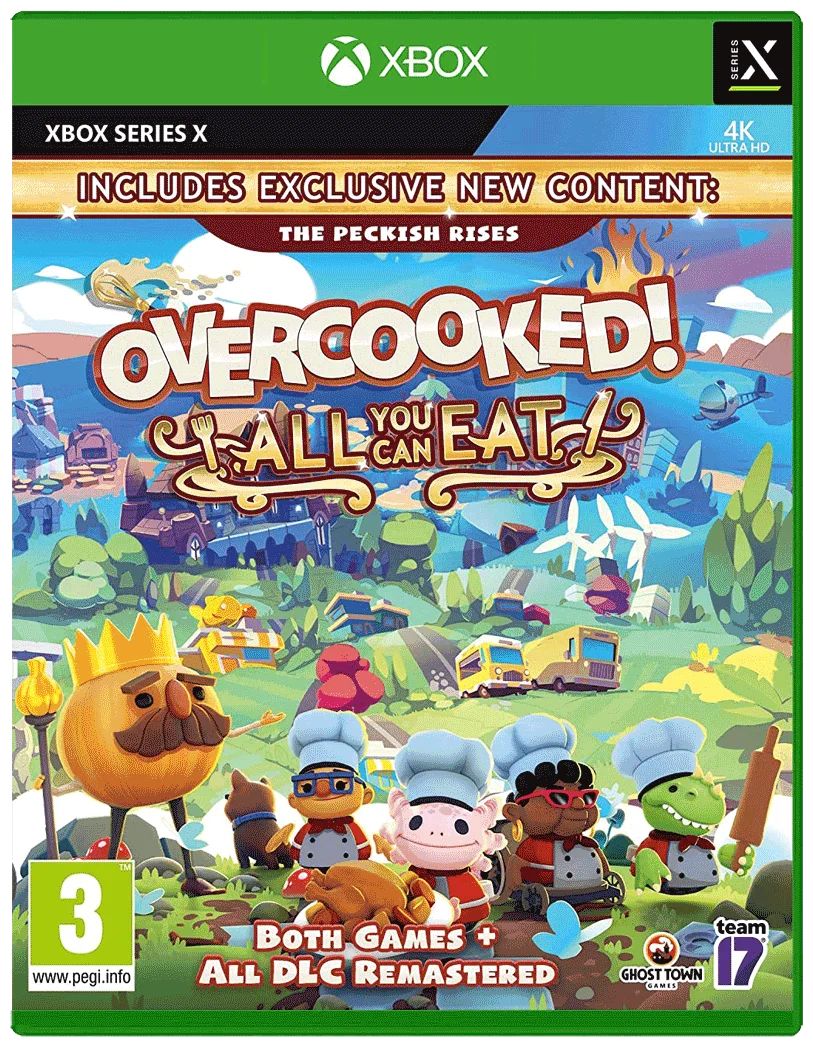 Игра Overcooked: All You Can Eat для Xbox Series X – отзывы покупателей на  маркетплейс Мегамаркет | Артикул: 100047383408