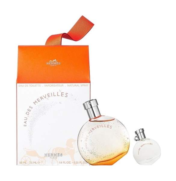 hermes eau des merveilles gift set