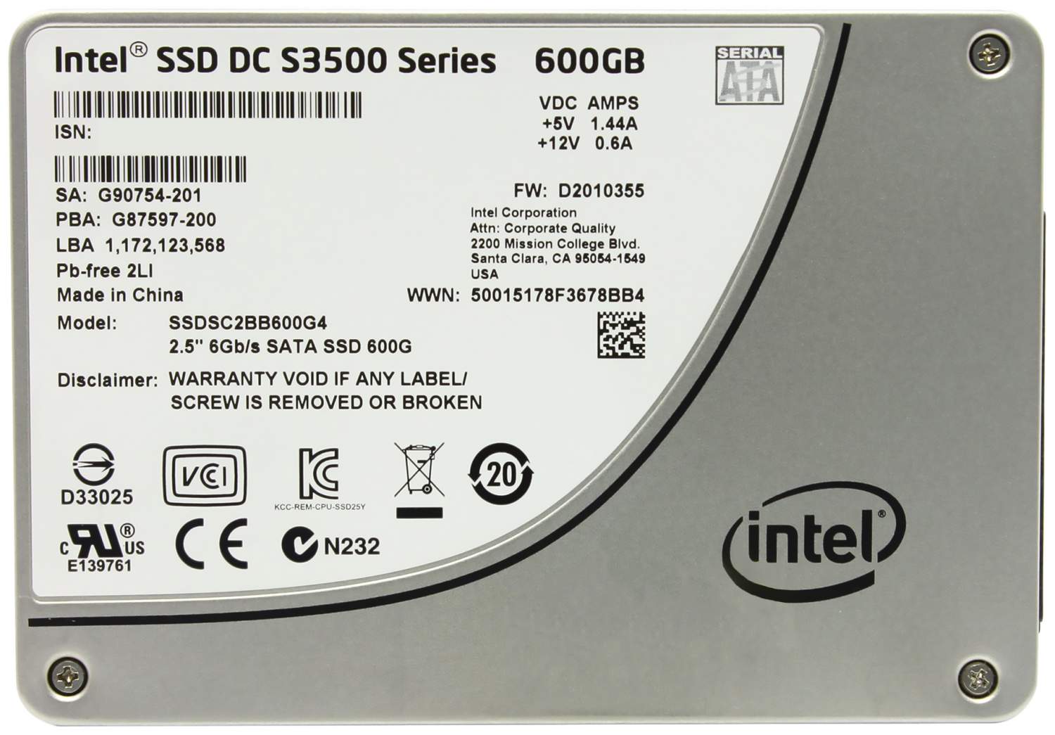 Dc s3500 2025