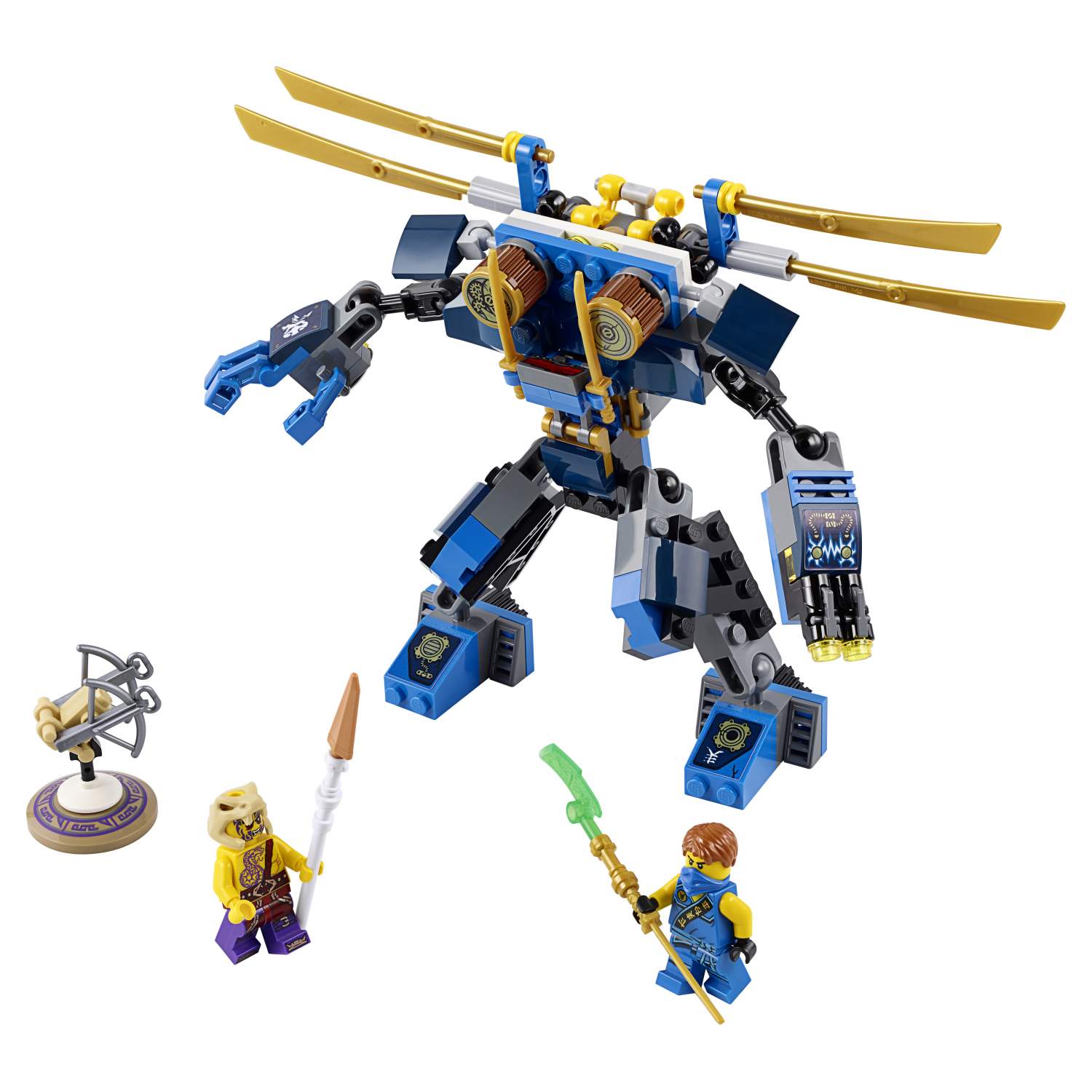 Конструктор LEGO Ninjago Летающий робот Джея (70754) – купить в Москве,  цены в интернет-магазинах на Мегамаркет