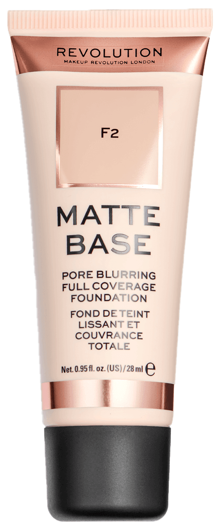 revolution matte base foundation f2