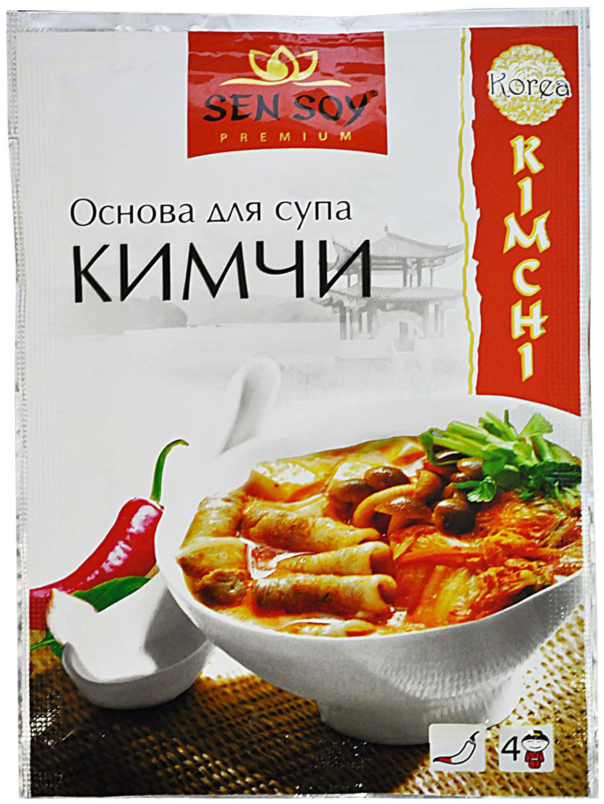 Основа для супа Sen Soy кимчи 80 г – купить в Москве, цены в  интернет-магазинах на Мегамаркет