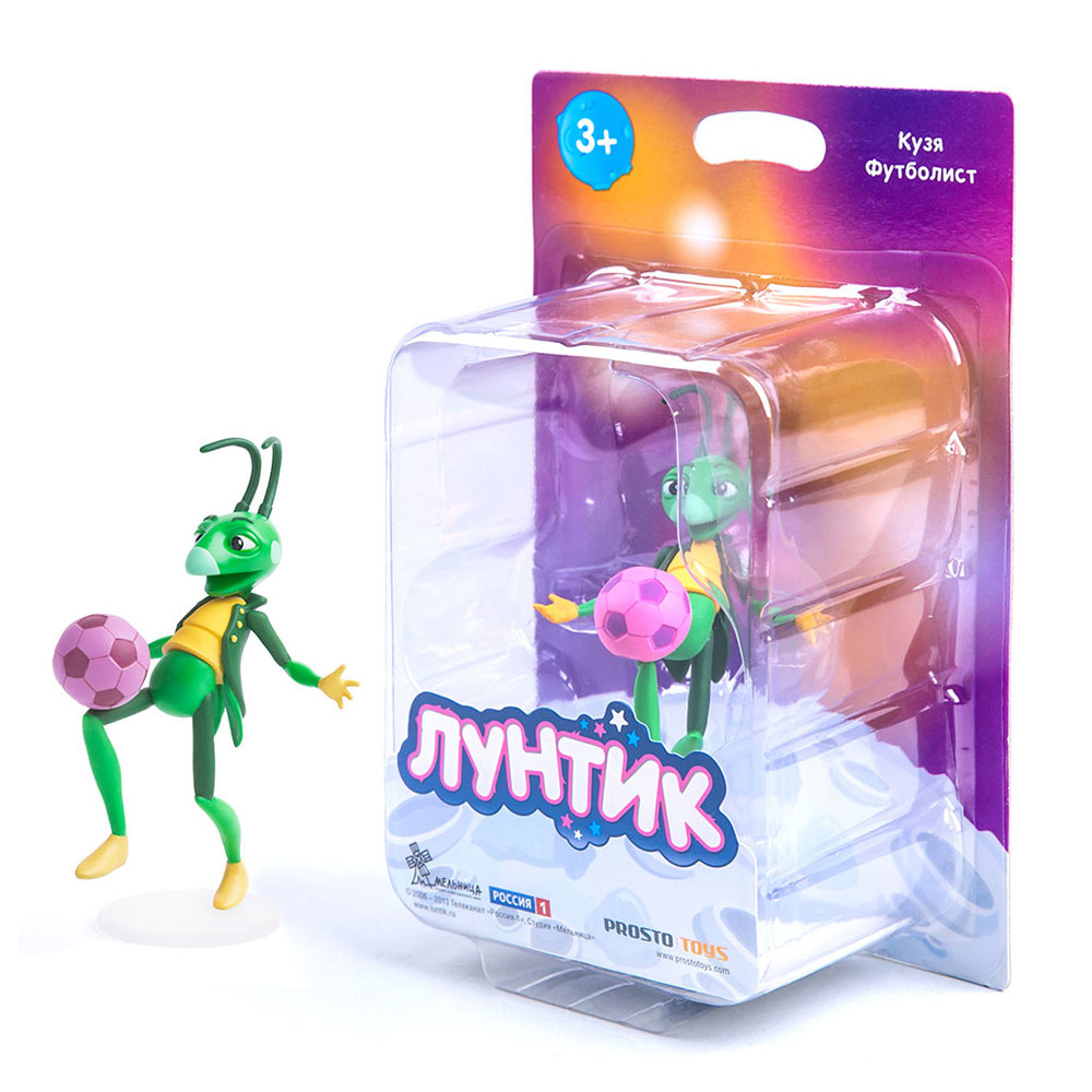 Купить фигурка PROSTO toys Лунтик и его друзья Кузя футболист, цены на  Мегамаркет