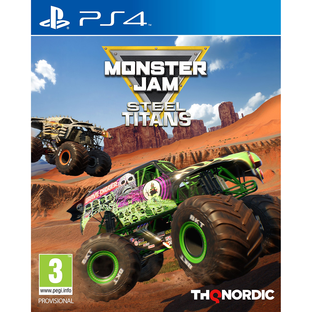 Игра Monster Jam Steel: Titans для PlayStation 4 - отзывы покупателей на  маркетплейсе Мегамаркет | Артикул: 100024961492