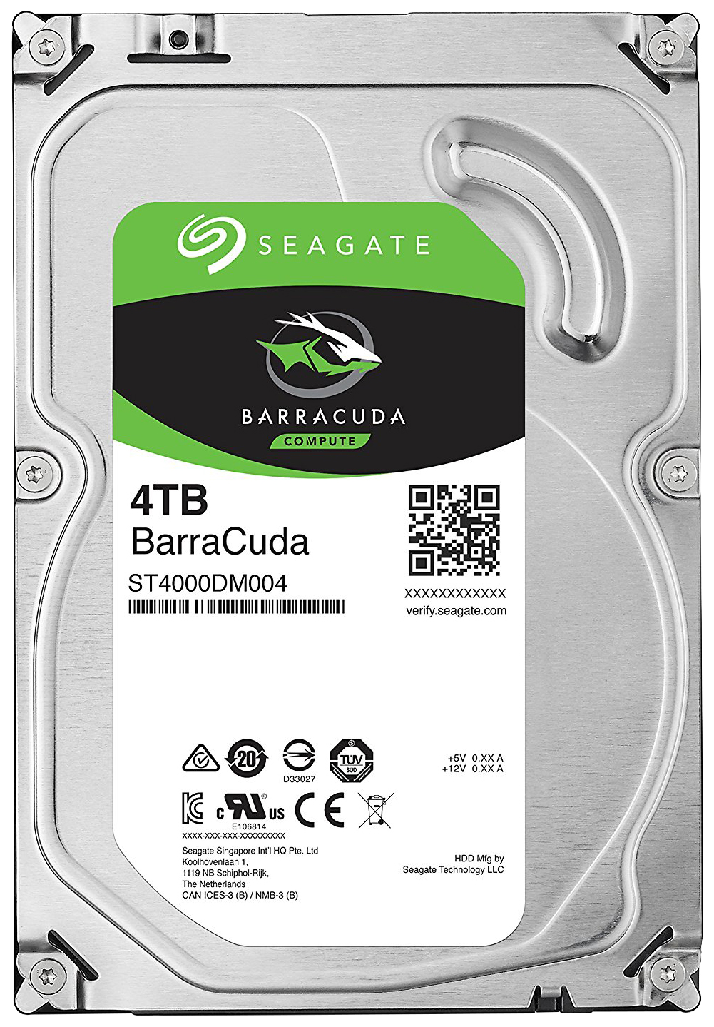 Жесткий диск Seagate BarraCuda 4ТБ (ST4000DM004) – отзывы покупателей на  маркетплейс Мегамаркет | Артикул: 100022994593