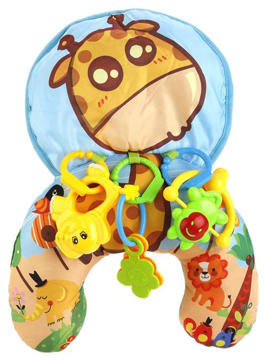 Fisher Price Hug & Play Tummy Wedge Art.FXB99 Развивающая подушка Панда