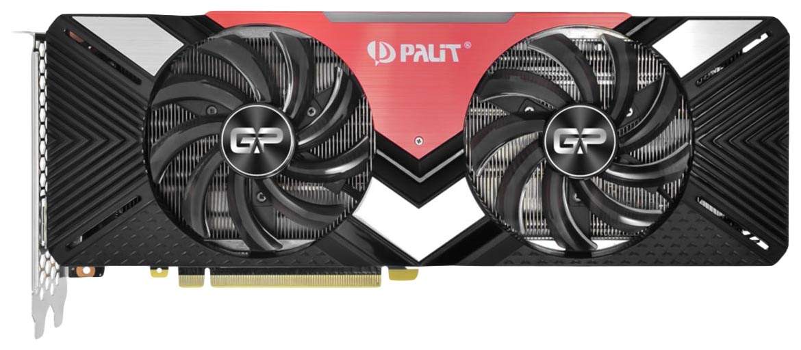 Видеокарта Palit NVIDIA GeForce RTX 2070 DUAL (NE62070020P2-1060A