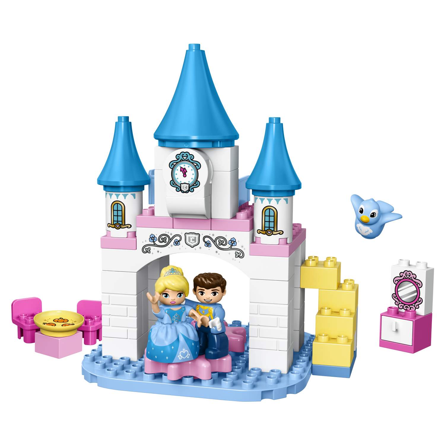 Конструктор LEGO DUPLO Princess Волшебный замок Золушки (10855) – купить в  Москве, цены в интернет-магазинах на Мегамаркет