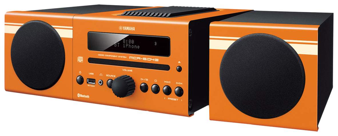 Музыкальный центр Yamaha MCR-B043 Orange, купить в Москве, цены в